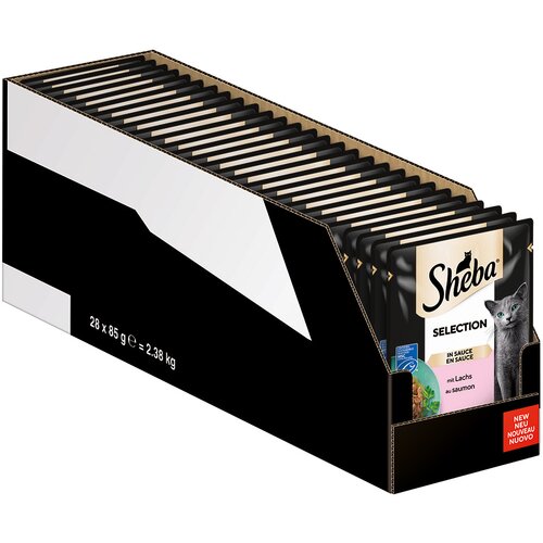 Sheba Ekonomično pakiranje varijacije vrećice 56 x 85 g - Selection in Sauce s lososom Cijene