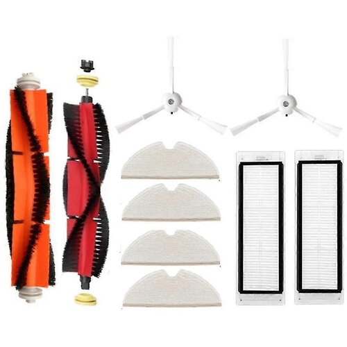 INORCO 10 kosov nadomestne glavne krtače stranske krtače HEPA filter za S6/s5/s60/s65/s51/s55/t6 sesalnik, (21851378) Slike