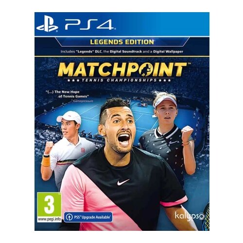 Sony Matchpoint: Tennis Championships &amp;ndash; Legends Edition /PS4 Slike