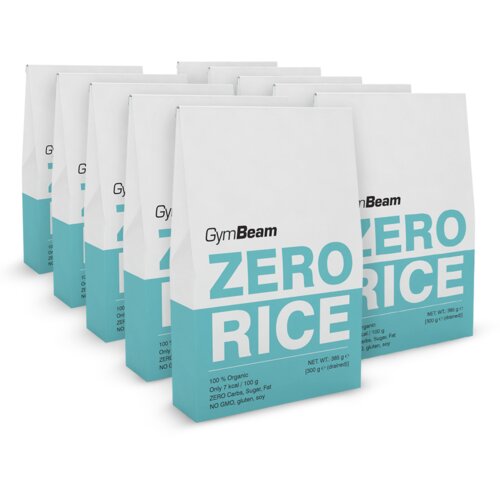 GymBeam bio zero rice 385g Cene