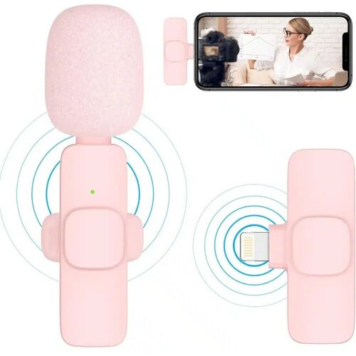  Bežični lavalier mikrofon Type-C (2 u setu) K1 - pink Cijene