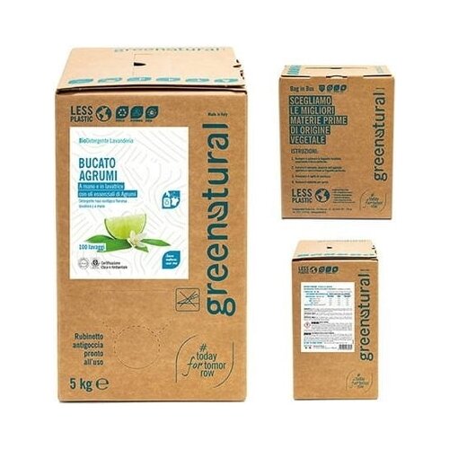 Greenatural Tekoči detergent Citrus - 5 kg Cene