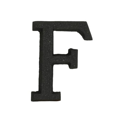 F Črka F (aluminij, vi&amp;scaron;ina: 80 mm) Slike