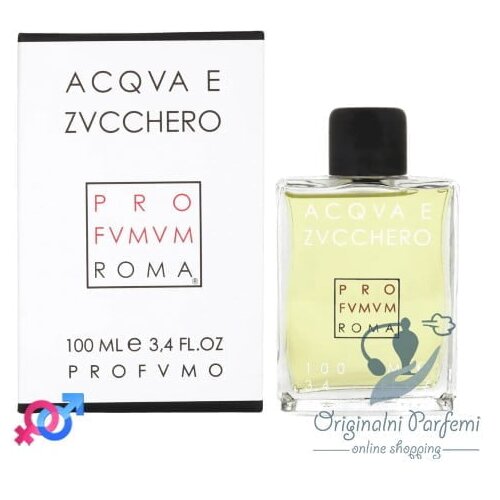 Profumum Roma unisex parfem Acqua E Zucchero 100ml EDP Cene