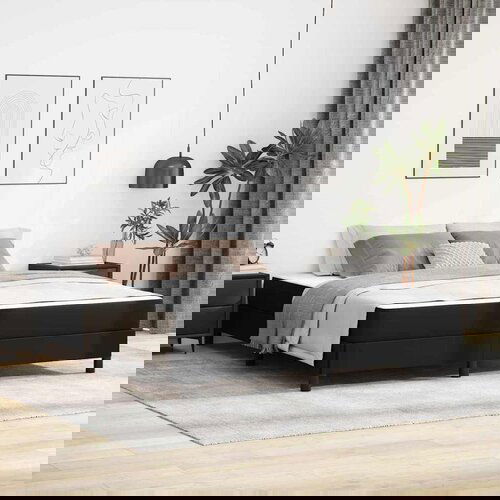 vidaXL Krevet Ostalo Crna 180 x 200 cm Cijene