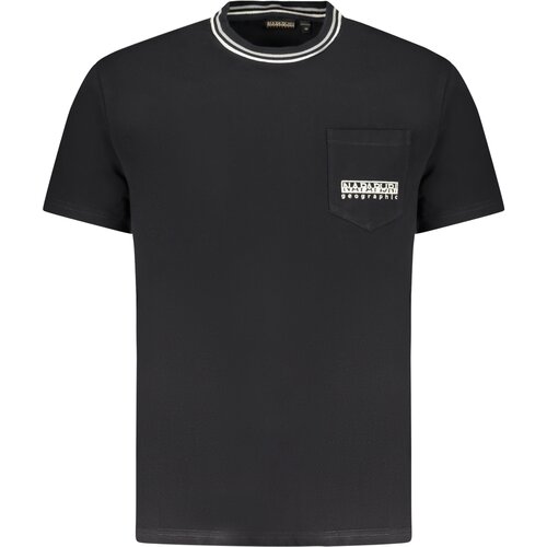 Napapijri SHORT SLEEVE T-SHIRT MEN BLACK Slike