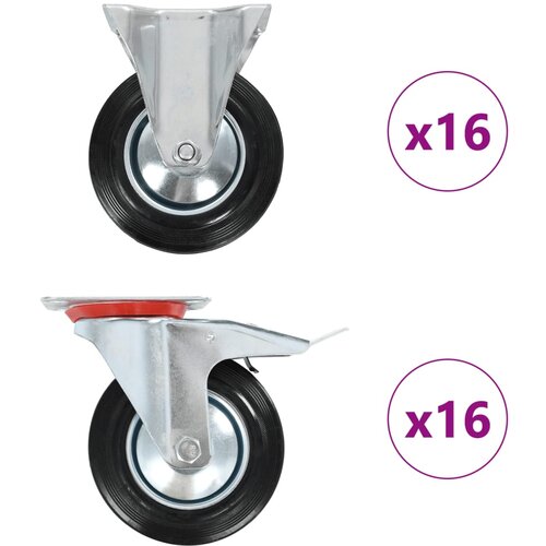 vidaXL Kolesca 32 kosov 160 mm, (21049488) Cene