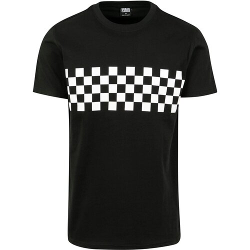 Urban Classics Check Panel T-Black/White Slike