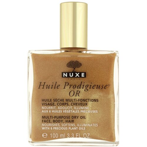 Nuxe huile Prodigieuse&amp;reg; Or Multi-Purpose Shimmering Dry Oil suho ulje za lice, tijelo i kosu 100 ml za žene Slike