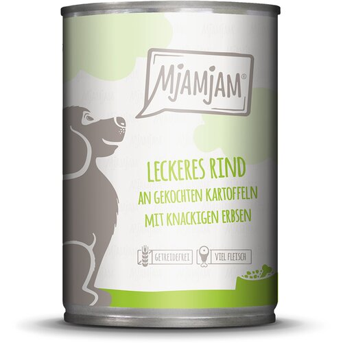 MjAMjAM Ekonomično pakiranje Adult 12 x 400 g – Ukusna govedina s kuhanim krumpirom Cijene