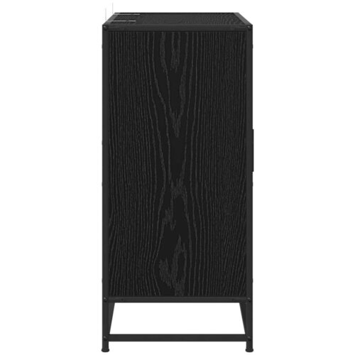  Kreveta Crni hrast 92 x 35 x 76 cm Konstruirano drvo - Crni hrast Slike