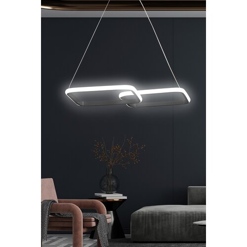 Conceptum Hypnose luster Puppis, 0-80cm, LED 6500K 60x35x2 cm Slike