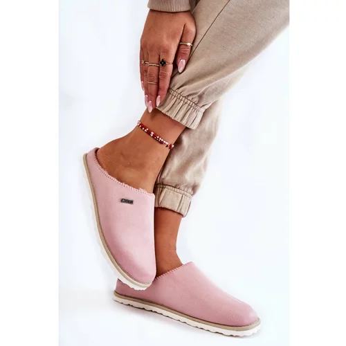 Kesi Domestic Warm Slippers Inblu CS-34-023 Pink