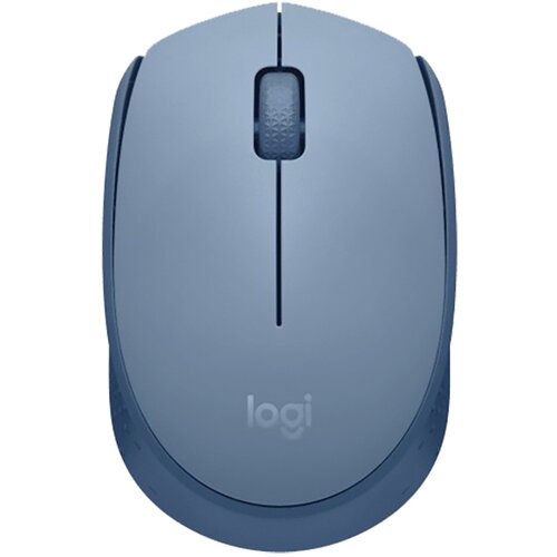 Logitech MI&amp;Scaron; USB 3GUMBOV OPTIČNI BREZŽIČNI M171 LOGITECH MODRO/SIVI BLISTER Slike
