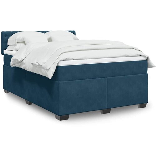  box spring s madracem plavi 160 x 200 cm bar&scaron;unasti Cijene