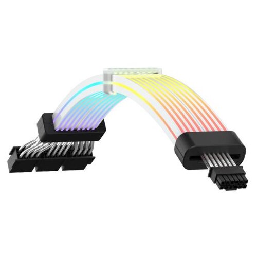 Ryze ARGB Napojni kabl za VGA16pin 3x6+2Pin to 12VHPWR Black Slike