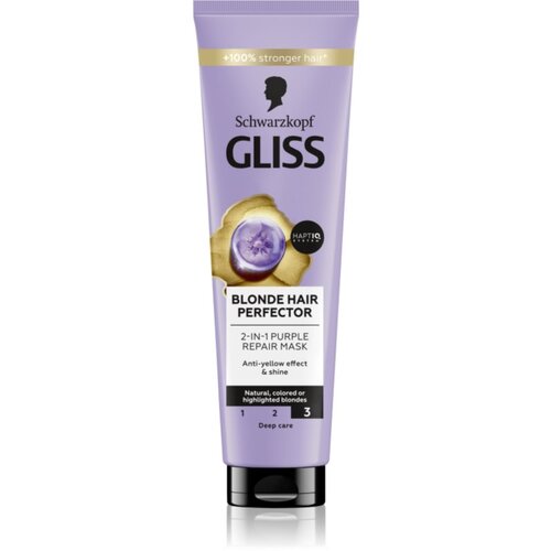 Schwarzkopf Gliss Blonde Perfector Repair Maska 150ml Cene
