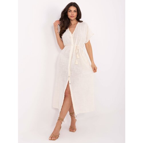 Och Bella Dress-TW-SK-BI-2022126.59-light beige Cene