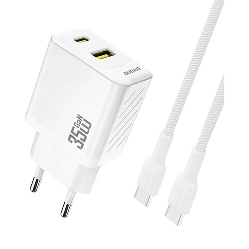 Dudao A27MAXCEU PD QC 35W USB-A USB-C POLNILEC ZA TELEFONE S KABLOM USB-C, (5000262110) Cene