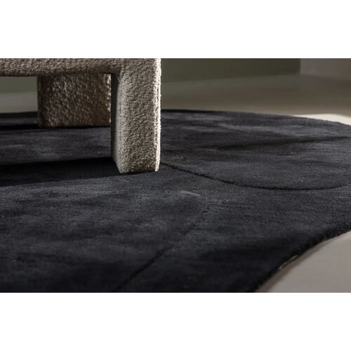 Venture Home ovalni tepih Enard 290 &amp;times; 175 cm, crni Slike