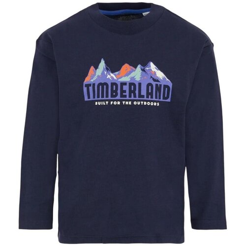 Timberland Majice z dolgimi rokavi T60537 85T Modra Cene
