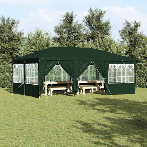 Šator za zabave Zelena 600 x 400 x 266 cm Polietilen Cijene