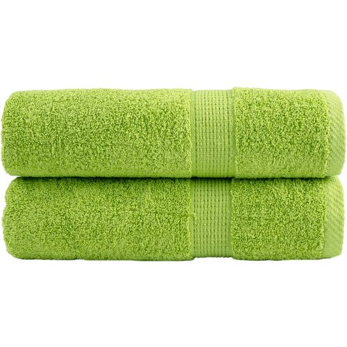 Premium ručnici za ruke SOLUND 2 kom. zelene boje jabuke 50x100 cm 600 g/m&sup2; Cijene
