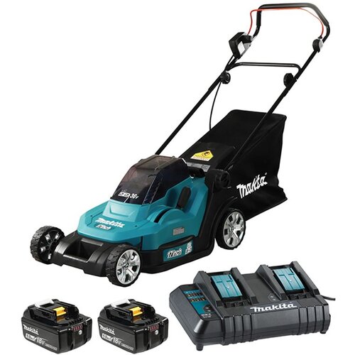 Makita aku kosilica DLM538CT2(18+18V,53cm,2xBL1850) Slike