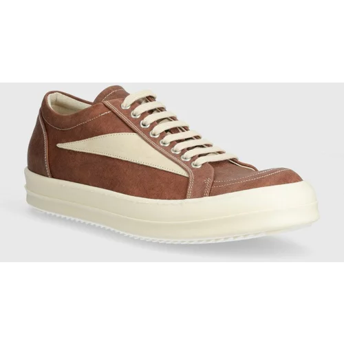 Rick Owens Tenisice Denim Shoes Vintage Sneaks za muškarce, boja: smeđa, DU01D1803.SCFLVS.5411