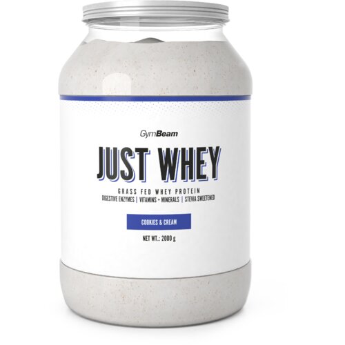 GymBeam Just Whey 2000 g keks i krem Cene