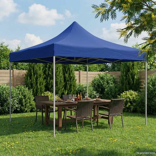 Šator za zabave Plava 291 x 291 x 315 cm Oxford tkanina Cijene