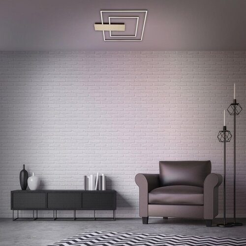 BRILONER 3545-017 - led prigu&amp;scaron;iva plafonska svetiljka nico LED/25W/230V zlatna Slike