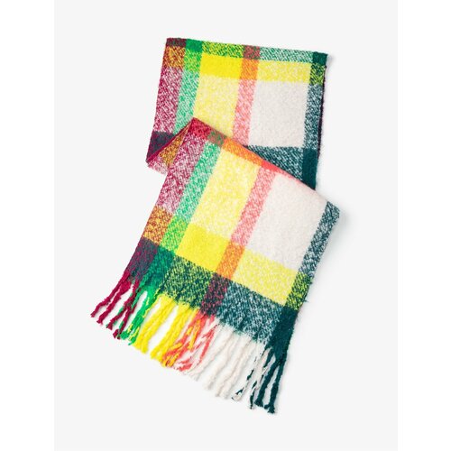 Koton Multicolored Scarf with Soft Textured Tassels Cene