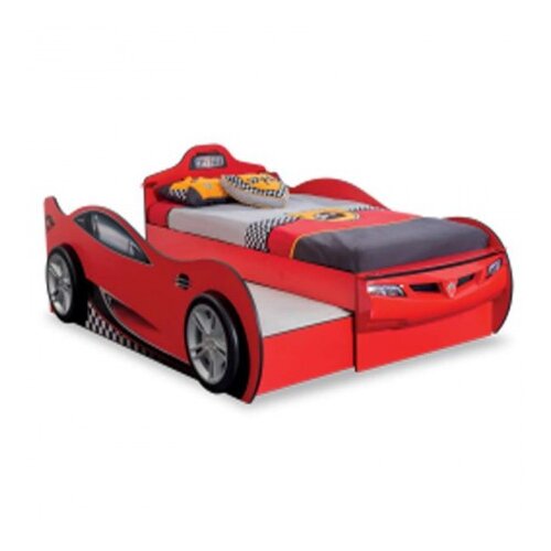 Cilek racecup auto krevet sa fiokom crveni (90x190 - 90x180 cm) ( 20.56.1305.00 ) Slike