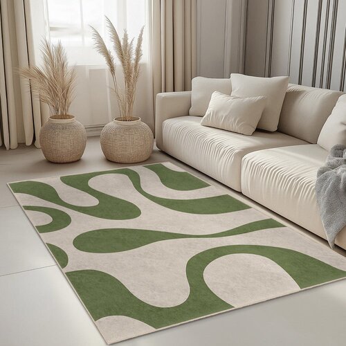 Mila Home Zelena pralna preproga 80x150 cm Matcha Latte &amp;ndash; Slike