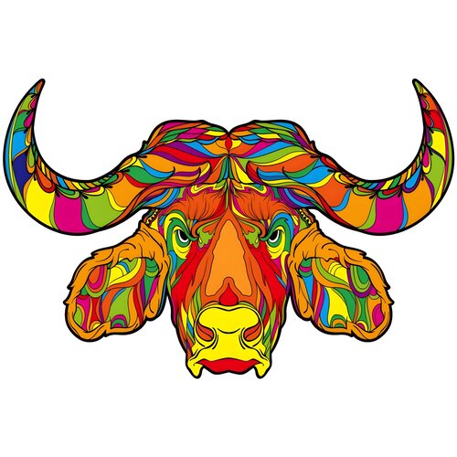 IZMAEL Drvene puzzle - Bull / L Cijene