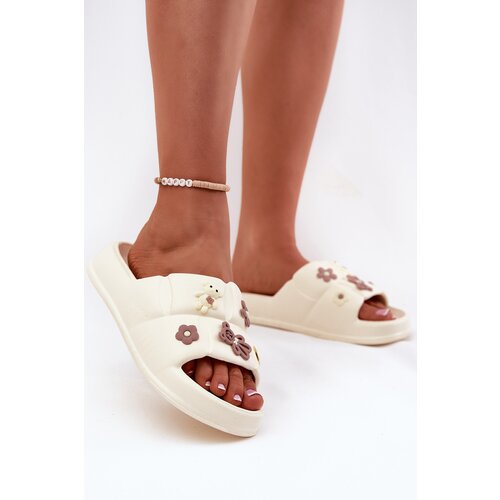 Boto Foam Slides With Clips Ecru Redienna Cijene