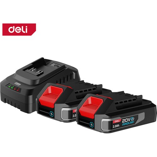 Deli Set baterija + punjač 4Ah EDE-CM20A2E Cene