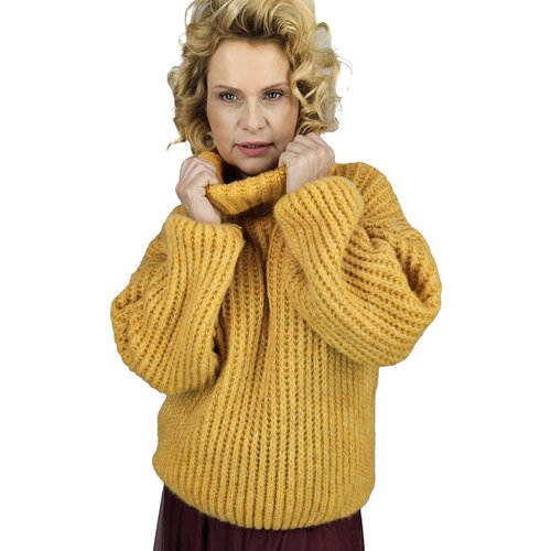 Pri Warm women's turtleneck sweater oversize thick weave nice soft LAPONIA Cijene