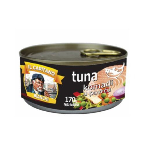 Il Capitano tuna komadi u povrću 170g limenka Slike