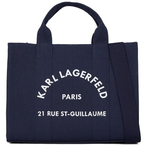 Karl Lagerfeld Torbe RSG SQUARE MEDIUM TOTE Modra Cene