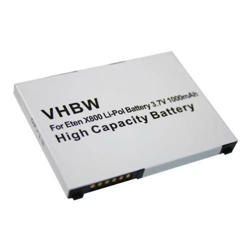 VHBW Baterija za Acer Tempo M900 / F900, 1000 mAh