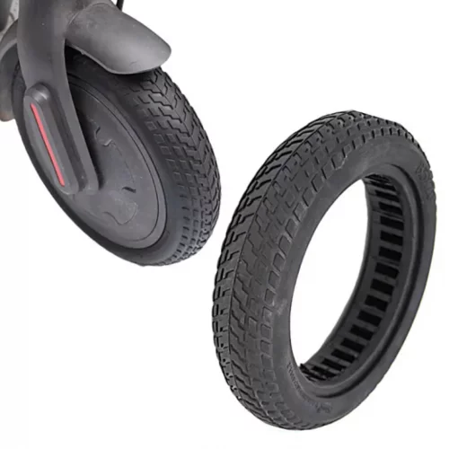  Blažilna pnevmatika za električni skiro Xiaomi brez zračnice - Črna