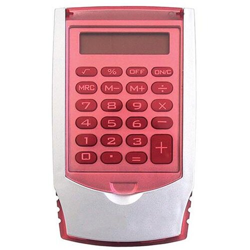  Žepni kalkulator KD-2999, rdeč Cene