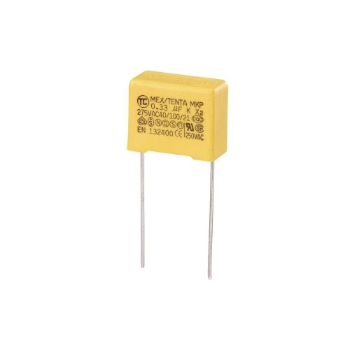 TRU COMPONENTS MKP-X2 MKP-X2-Kondenzator za uklanjanje poremećaja radijalno ožičen 0.33 µF 275 V/AC 10 % 15 mm (D x Š x V) Cijene