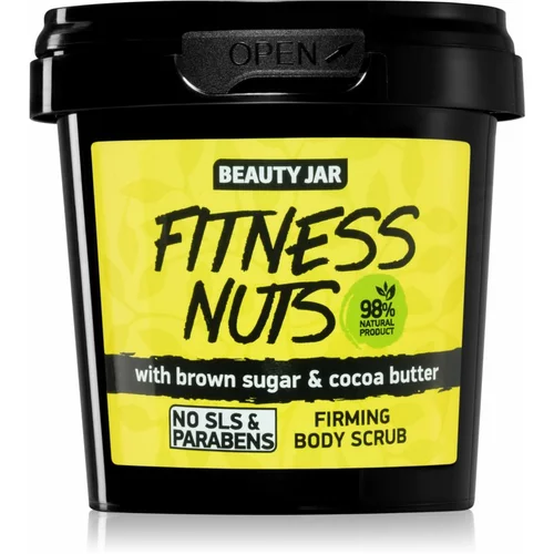 Beauty Jar Fitness Nuts šećerni peeling za tijelo 200 g