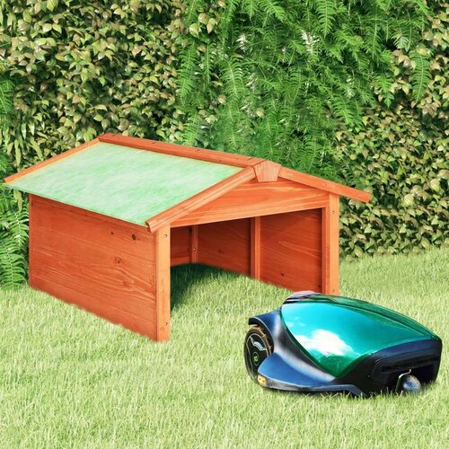 vidaXL garaža za robotsku kosilicu 72 x 87 x 50 cm od masivne jelovine Cijene