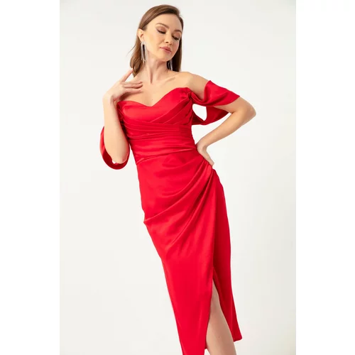 Lafaba Evening & Prom Dress - Red - Bodycon