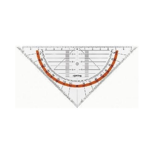 Rotring Geo trikotnik Centro, 14 cm Cene