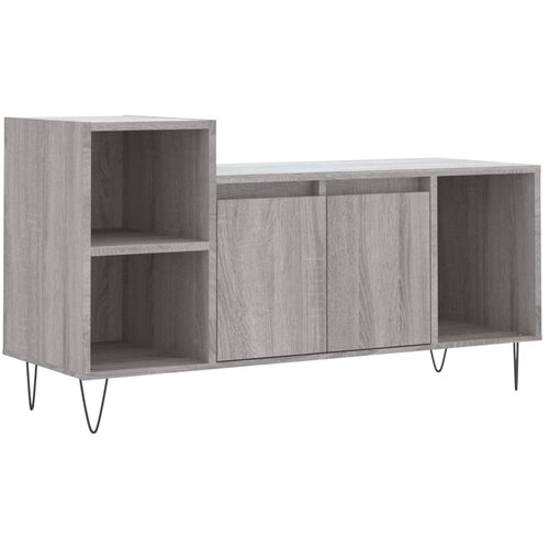 Maison Chic TV omarica - TV enota - Televizijska omarica siva sonoma 100x35x55 cm inženirski les, (21702274) Cene